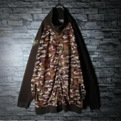 RUSSELUNDO ラッセルノ ヒョウ柄 ボンバージャケット - メルカリ