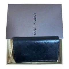 S*x様 LOUIS VUITTON ルイヴィトン ブラック レザー 6連キーケ