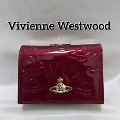 Vivienne Westwood赤エナメル三つ折り財布
