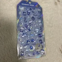 ボンボンドロップシール　よるねこ　シャーベット