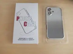 【未使用】KAJICOO iPhone16 アイフォン16用ケース シルバー