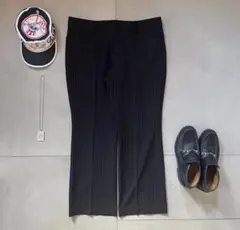 90s vintage ストライプスラックス cityboy ワイドのサムネイル