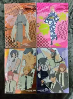 チェンソーマンレゼ篇 クリアファイル ４枚セット メタリック　OMATSURI