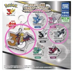 ポケモン 30周年 メタルチャームマスコット 5種セット - メルカリ