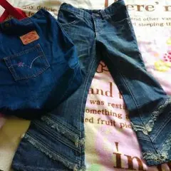 daddyoh daddyのジーンズ110㎝