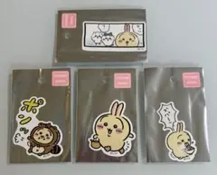ちいかわ　うさぎ　スマホに貼れるサイズのステッカー　4種