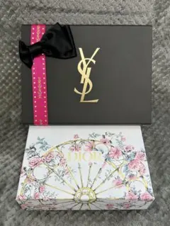ディオール&サンローラン　ギフトボックス　SAINT LAURENT&DIOR