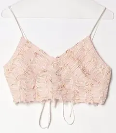 新品アメリAmeri 2WAY MIX PINK SHAGGY BUSTIER - メルカリ