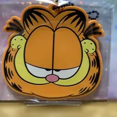 ガーフィールド ラバーミラー キーホルダー