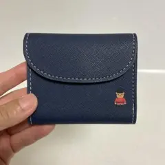 【新品未使用】マッキントッシュフィロソフィー 三つ折り財布 ネイビー