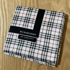 バーバリー　ハンカチ　ピンク　ノバチェック