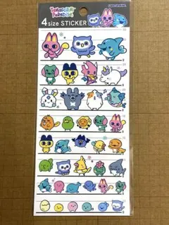 たまごっちパラダイス 4サイズステッカー