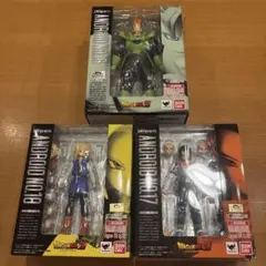 セルジュニア付 セル 人造人間17号 18号 D.O.D. フィギュア3体セット