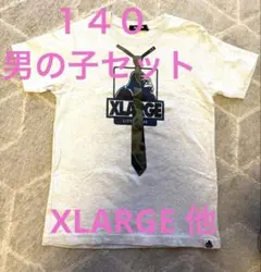 140サイズ男の子セットXLARGE水着クリフメイヤー130adidas