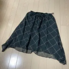 axes femme シフォンスカート