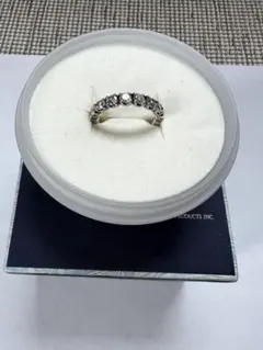 4℃ ハーフエタニティ　シルバーリング