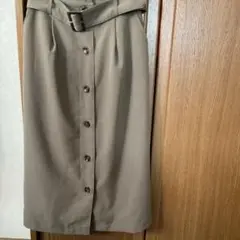 ハニーズ　ロング　タイトスカート　ブラウン