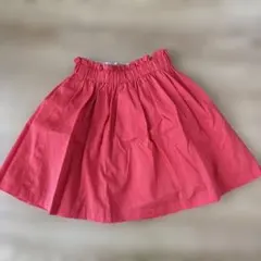 familiar 花柄リバーシブルスカート 100