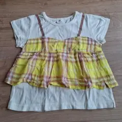 重ね着風Tシャツ☆１３０cm
