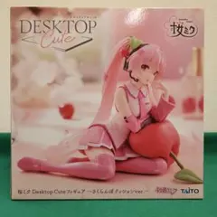 桜ミク デスクトップキュート さくらんぼクッション フィギュア