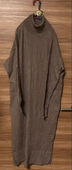 niko and... タートルニットロングワンピース