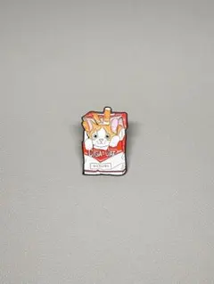 GIGA-CAT ジュースパック ピンバッジ 襟ピン 装飾品 ブローチ 徽章