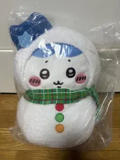 エニマイくじ B賞 ぬいぐるみ ハチワレ 雪だるま