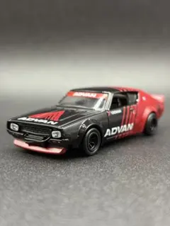 ホットウィールケンメリスカイライン　グラチャン街道レーサーカスタムトミカ改造好き ホットウィールケンメリスカイライン グラチャン街道レーサー