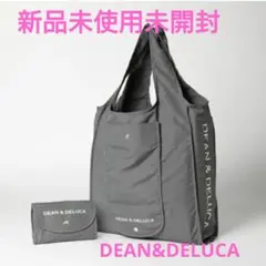 新品 DEAN & DELUCA エコバッグ グレー ディーンアンドデルーカ