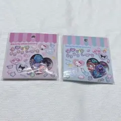 おはじききらきらしーる おはじきシール サンリオ マイメロディ キティちゃん