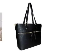 トートバッグ レディース きれいめ a4 ブラック