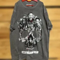 海外ドラマ　THE WALKING DEAD スカルデザイン Tシャツ　L