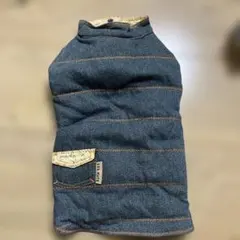 ドッグウェア 犬服　デニムベスト MDのサムネイル