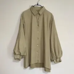 Ray Cassin 長袖シャツ ベージュ Fのサムネイル