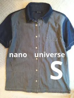 ナノユニバース　デニムシャツ