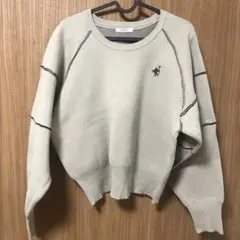 CLASSICAL ELF 刺繍ロゴ入り ニット 長袖