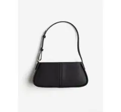 H&M フラップショルダーバッグ　ブラックのサムネイル