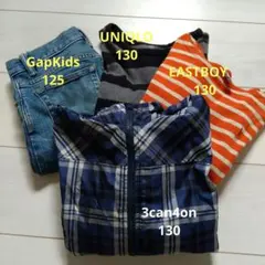 3can4on 130cm 長ズボンとTシャツセット