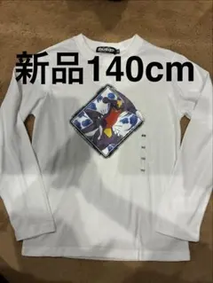 新品 ポケモン ガブリアス 長袖Tシャツ ロンT 140cm ホワイト