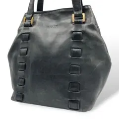 《希少》BALLY バリー ショルダーバッグ レザー ヴィンテージ ブラック