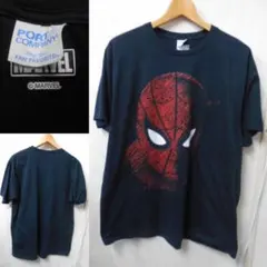 MARVEL マーベル スパイダーマン Tシャツ ディズニー アメコミ 黒のサムネイル
