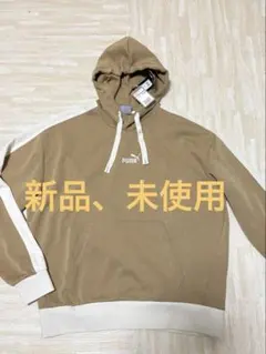 PUMA ブラウン フード付きパーカー　新品タグ付き