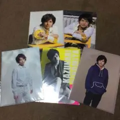 【値下げしました！】嵐 二宮和也 クリアファイル5枚セット