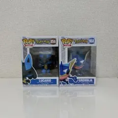 FUNKO POP ２個セット　ポケモン　ルカリオ　ゲッコウガ