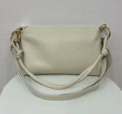 ヤマダヤ aga 2WAY ショルダーバッグ グレージュ レザー - メルカリ