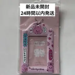 【新品未開封】チェゴシム　フォトキーホルダー　トレカホルダー　ピンク