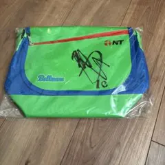 湘南ベルマーレサイン入りショルダーバッグ 鈴木章斗　キャプテン　10番