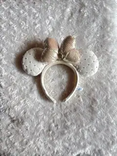 ディズニー ホワイトミニー カチューシャ