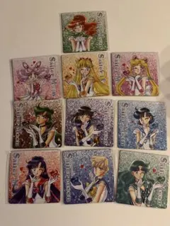 明治 美少女戦士セーラームーン オリジナルマグネットシート 全10種