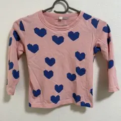 マーキーズ MARKEY'S Tシャツ ロンT ハート 110cm